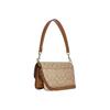 Coach Brynn 23 Classic Monogram Flap Top Detachable Long Handle Adjustable Shoulder Strap Canvas With Leather Tote Crossbody Shoulder Bag CA529-IMNLJ