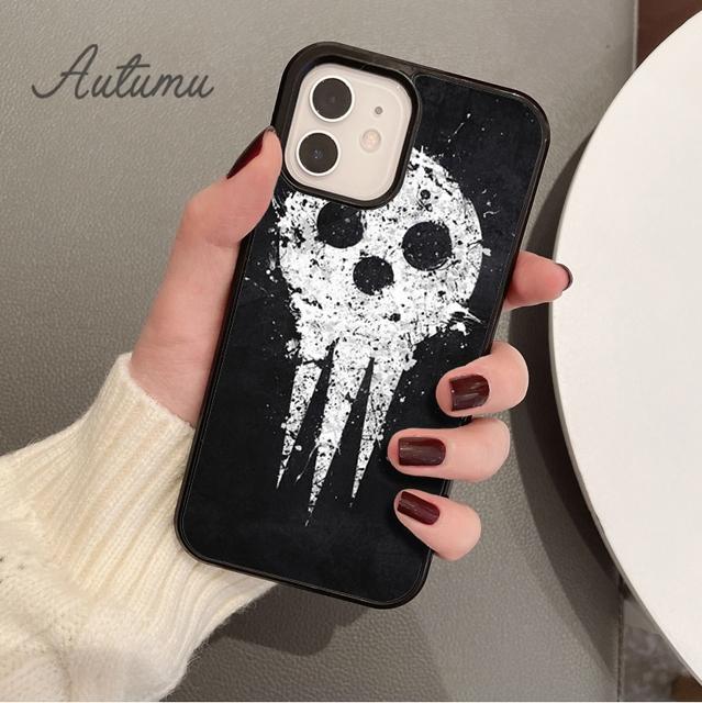 SOUL EATER Phone Case for iPhone 11 12 13 14 Pro Max Mini X XR XS SE 2020 5 6S 7 8 Plus Samsung Galaxy S21 S22 Cover Shell