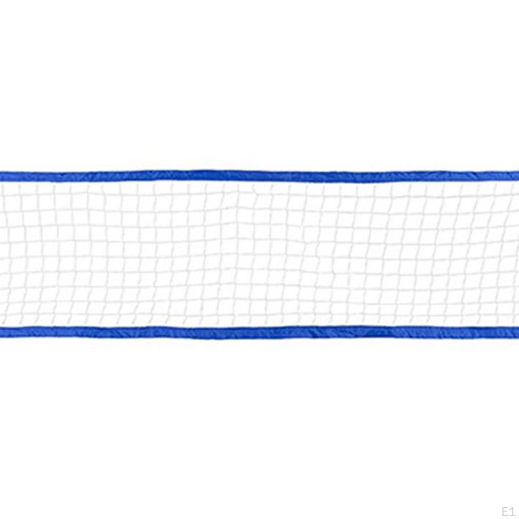 Volleyballnetz Training Tragbarer Hochleistungs-Volleyball 15ftx3ft Ersatz-Volleyball für