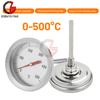 0-500 ℃ Binnen- en Buitenthermometer Roestvrij Staal BBQ Thermometer Voedsel Koken Vleesmeter Keuken Temperatuurmeter Gereedschap
