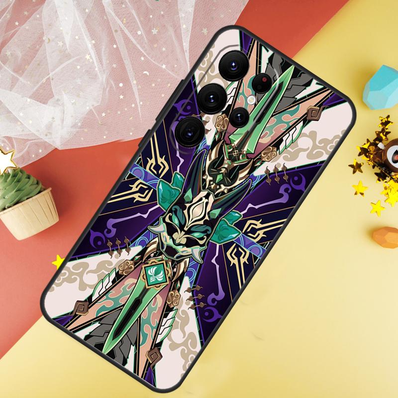 

Genshin Impact Phone Case For Samsung Galaxy S25 S26 Ultra S21 S20 S22 S23 Ultra S10 Plus S24 FE Cover Coque Galaxy S21Ultra
