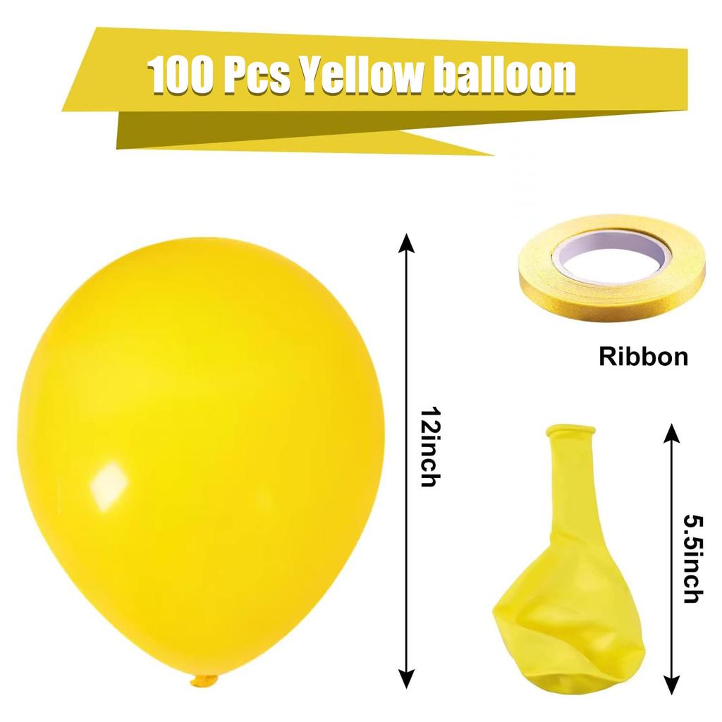 100PCS multi-color latex balloon set suitable for birthday parties, weddings, Valentine's Day party decoration