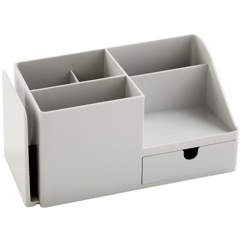 

Large Capacity Cosmetics Organizer: Vanity Storage Box for Lipstick, Skincare, and Masks Small