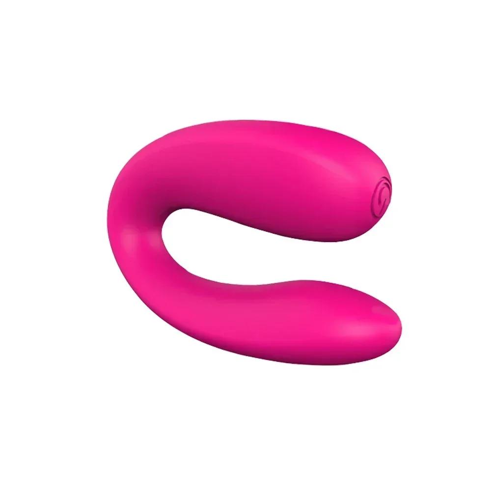 U-Form Klitorisstimulator Tragbarer weiblicher Vaginalvibrator G-Punkt-Massagegerät Kleiner, kraftvoller Bullet-Vibrator Tragbares Sexspielzeug