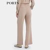 PORTS Women's Autumn/Winter Casual Wool Blend Trousers LT9P029JFF062