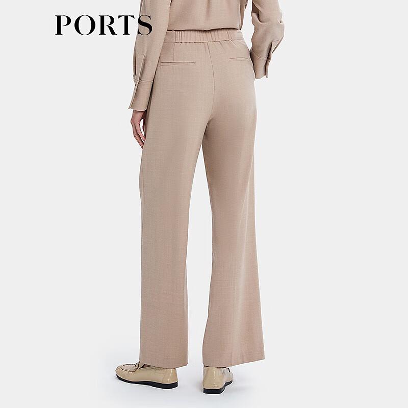 PORTS Women's Autumn/Winter Casual Wool Blend Trousers LT9P029JFF062