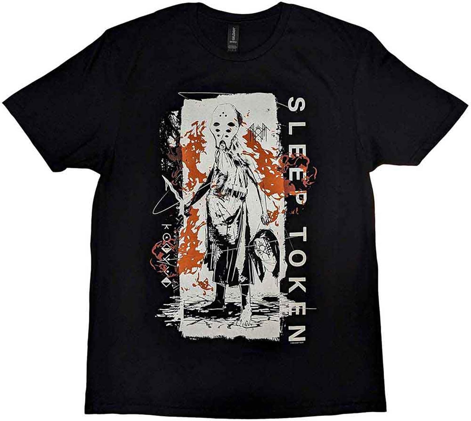 Sleep Token Euclid Band Logo T Shirt Black M