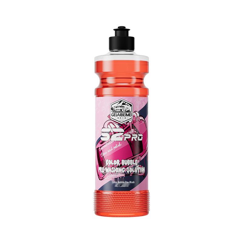 Magic Color Bubble Car Wash Foam: Neutral, Multifunctional, Powerful Decontamination Cleaner.