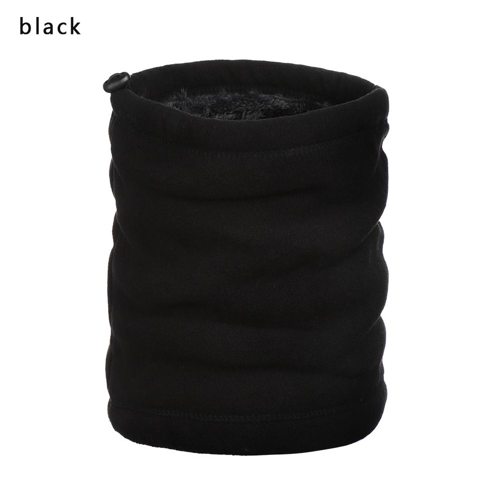 Circle Wrap Thermal Warm Neck Warmer Beanie Ski Balaclava Hat Knit Neck Scarf Fleece Snood Scarf