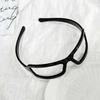Chic Bow-Knot Glasses Headband for Women - Non-Slip, Fashionable Hair Accessory with Teeth for Secure Grip