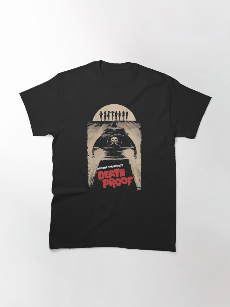 Death Proof TShirt Unisex Summer Quentin Tarantino Car Movie Graphic Short Sleeve Streetwear Loose Fit Retro Film Fan Tee