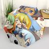 1 Stück Outdoor-Regenschirm mit Anime-Charakteren - Automatisches Öffnen/Schließen, Tragbares 3-fach faltbares Design, 8-Speichen-Eisenrahmen - Perfektes Geschenk für Fans, Reise