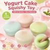 1Pcs Squeeze Toy Yogurt Cake Bread Soft Stress Relief Slow Rising Sensory Fidget Toys For Kids And Adults Relaxing Gift