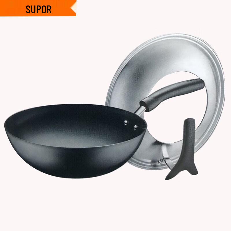 Supor True Rust-Proof Iron Wok 30cm