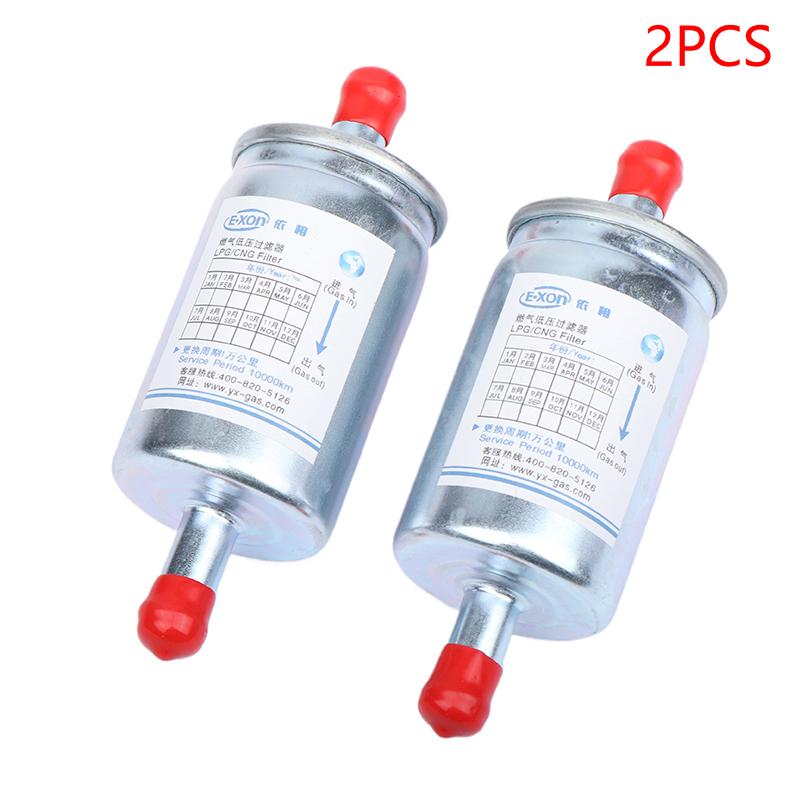 2 Delar LPG CNG GPL Filter CNG KME Atiker Alla Typer Naturgas Flytande Gas Dubbelbränslefordon LPG Filter Koppfilter