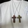 With Secret Compartment Cross Pendant Necklace Openable Charm Jewelry Chain Pendant Necklace