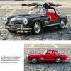 1:32 Scale Alloy 500K 300SL Cars Toys Diecast Models with Pull Back Light Music Miniature Vintage Car Kids Children's Day Gifts