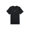 Pro Logo Round Neck Sports Short Sleeve T-Shirt Men Tops Black FB7929-010