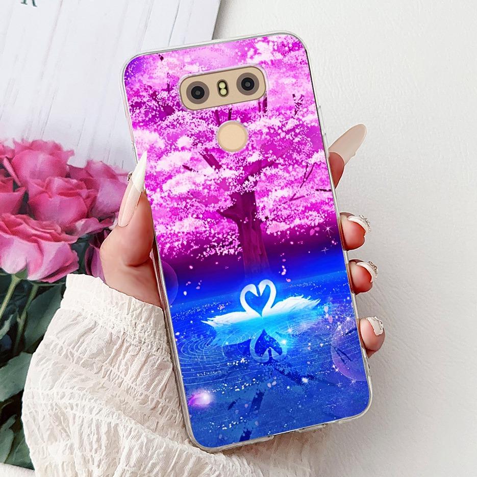 For LG G6 Case LG G6+ H870 H871 H872 H873 H870K Luxury Fashion Painted Cover 5.7'' Soft Silicone Case For LG G6 Plus LGG6 Fundas