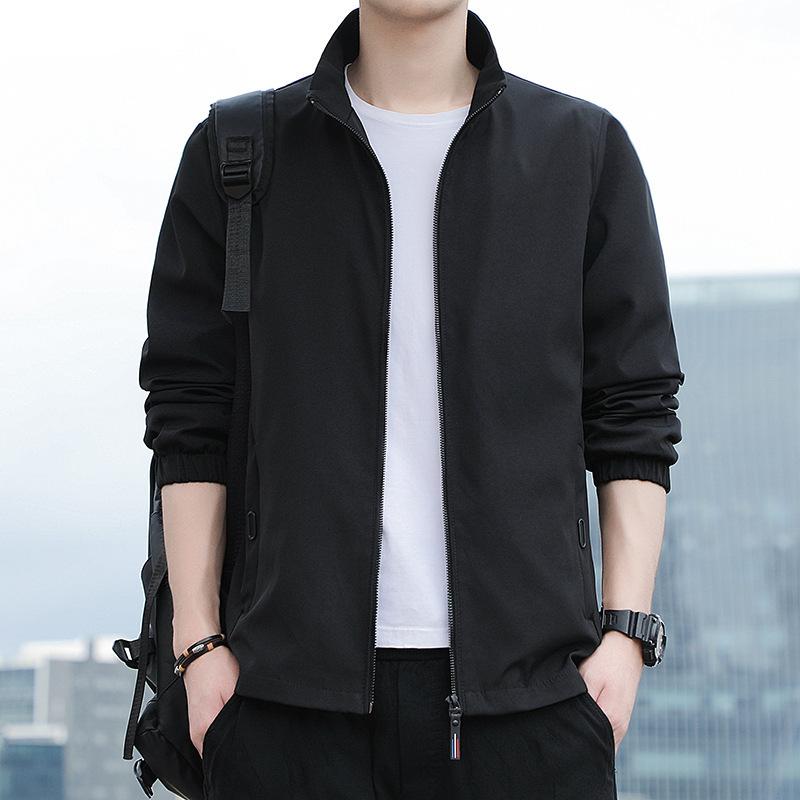 Jacket Men's Thin Spring and Autumn Trendy Brand Men's Jacket Fashion Tooling Men's Jacket Men's