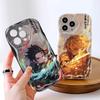 Kreslený vzor krémová textura pouzdro vlnitý okraj měkký silikonový kryt pouzdro na telefon pro iPhone Samsung Huawei Honor Xiaomi Redmi Infinix Tecno