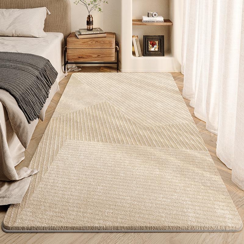 Household Imitation Cashmere Carpet Bedroom Bedside Cool Non-slip Floor Mat Bay Window Cushion Bedside Blanket