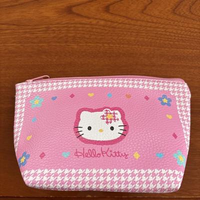 [USED] Hello Kitty Pink Pouch 90's Design Rare