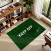 Keep Off Creative Rug Green Floor Mat Doormat Welcome Mat Bathroom Mat Rug For Bedroom Carpet For Live Room Home Dec