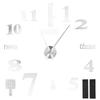 Frameless DIY Wall Clock Modern Mirror Wall Sticker for Home Living Room Bedroom Decor