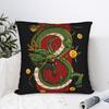 Dbz Pillowcase Polyester Cushion Cover Decorations Pillow Case Cover Home Square 40*40Cm