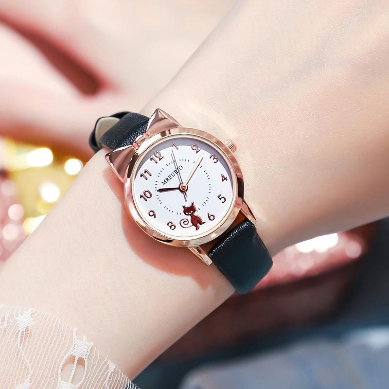 JYL Women's Watch Fashion Small Fresh Student Strap