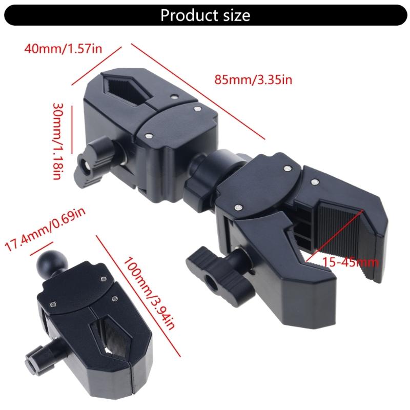 Global Sphere Head Link Grip For Phone Possessors Panel Stands Photography Armaments Stand Accessories