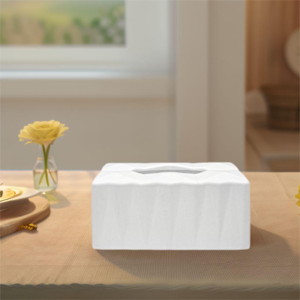 

Plastic Draw Tissue Box Waterproof Tissue Case Modern Tissue Container Bedroom