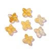 10pcs/Lots Colored Acrylic Flower Shaped Beads Spacer Loose Beads for DIY Necklace Bracelet Phone Chain Jewelry Making Supplies
