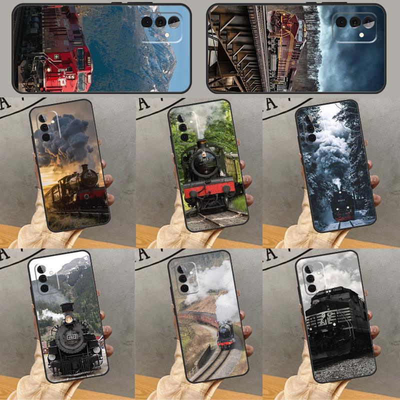 Train Railway Travel Case For Samsung Galaxy A05 A06 A22 A53 A33 A26 A16 A56 A36 A32 A52 A54 A34 A14 A55 A15 A35