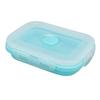Collapsible Silicone Food Storage Container High Temperature Resistant Microwave Safe Lunch Box Environmental Friendly