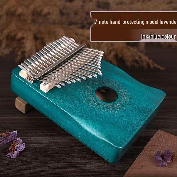 17/21-Ton Daumenklavier Kalimba - Beliebtes kleines Musikinstrument Souvenir