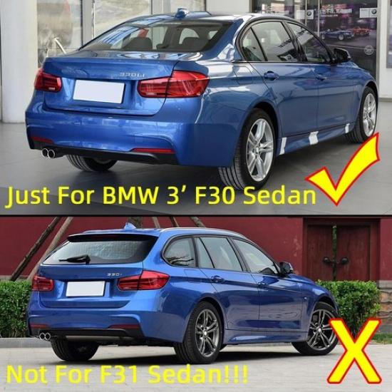 Mineral Grey Front Bumper Tow Hook Cover for BMW 3 Series F30 M Sport 2013 -