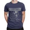 Vintage Sillhouette Band Funny 100 Cotton TShirt Scorpions Tees Tops For Unisex