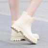 Women's Fashion British Style Waterproof Rain Boots
