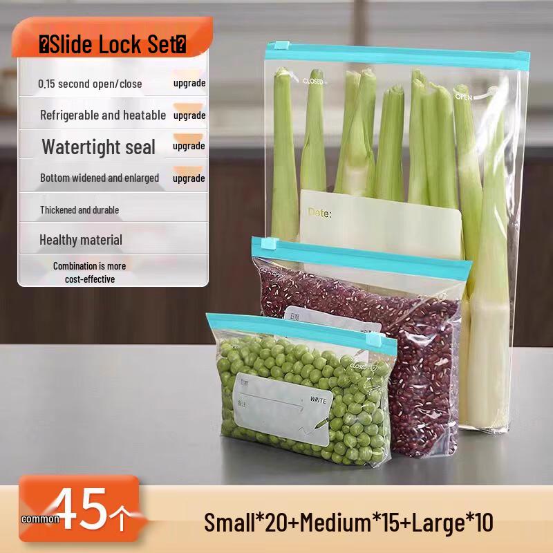 ZISIZ Food Grade Fresh-keeping Sealing Bags