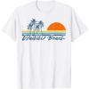 Retro Waikiki Beach Vacation Honolulu Hawaii Women Men T-Shirt