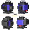 Multifunctional 4D 16 Lines Laser Level 3 degrees  Selfleveling Machine USB Rechargeable Lithium Battery