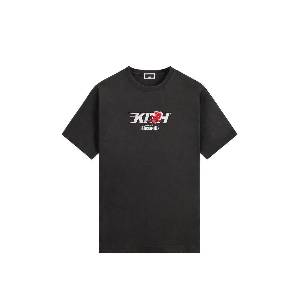 Kith X Disney For Pixar Даш Винтажная футболка Черная Мужские Топы KHM034384-001 M