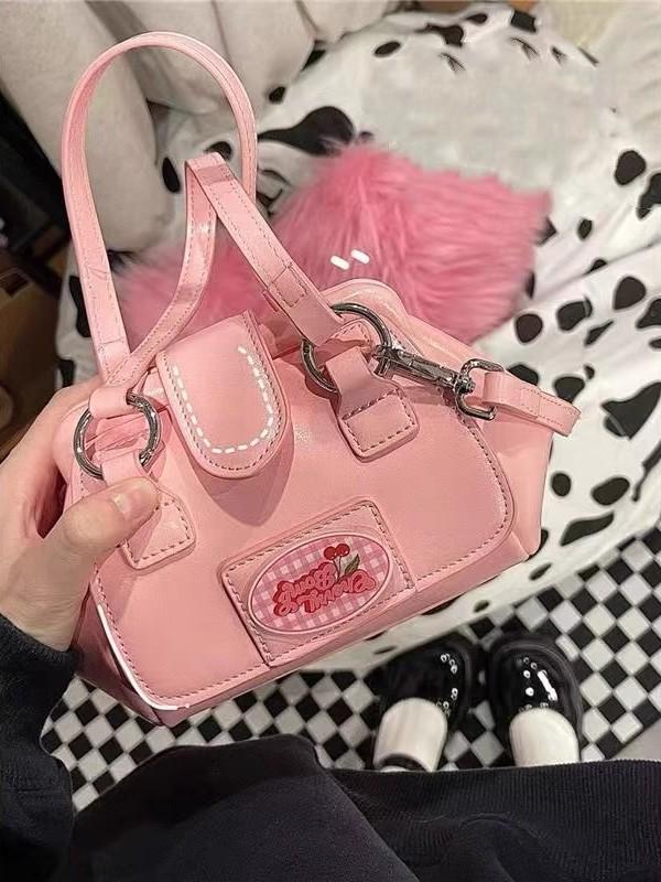 Geantă Mini de Mână Niche Retro cu Cataramă Metalică Femei 2024 - Geantă Simplă Versatilă de Umăr/Crossbody