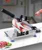 Food Cutting Machine Slicer Stainless Steel Spring Automatic Meat Feeding Anti Slip Easy Cut Frozen Meat Vegetable Cutter