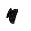 Retro Acetic Acid Rhinestone Semicircle Hair Clip Headwear Korean Style Shark Clip Girls Hair Claw