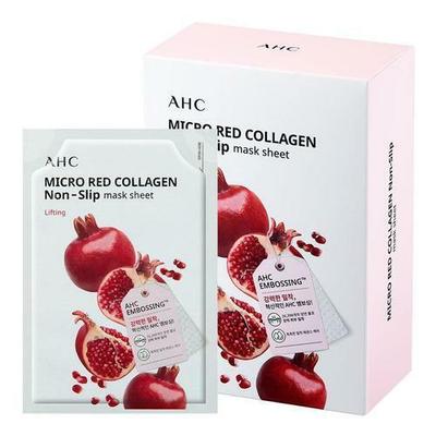 Mikro Rotes Kollagen Rutschfeste Maskenblätter 10 Stück