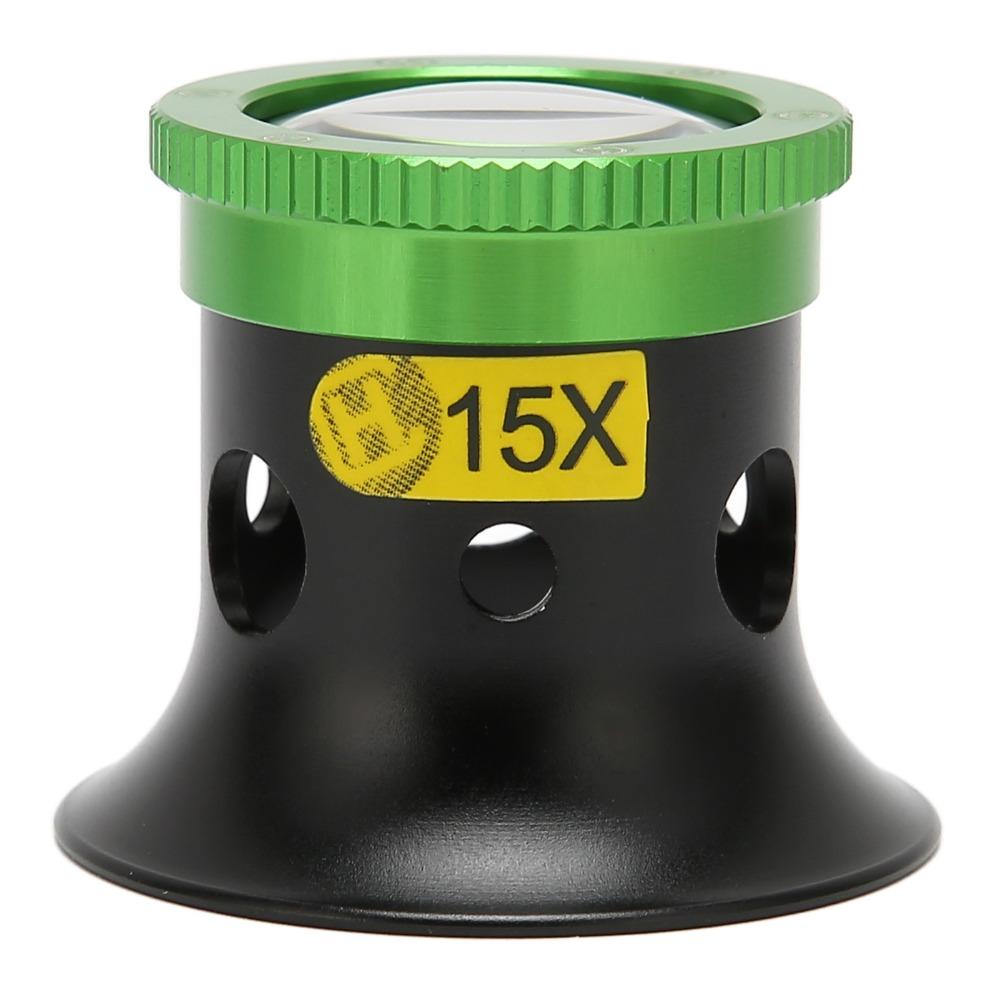 

5X/10X/15X/20X Magnification Watchmaker Loupe Sapphire Glass Jewelers Loupe Antique Appraisal 15X