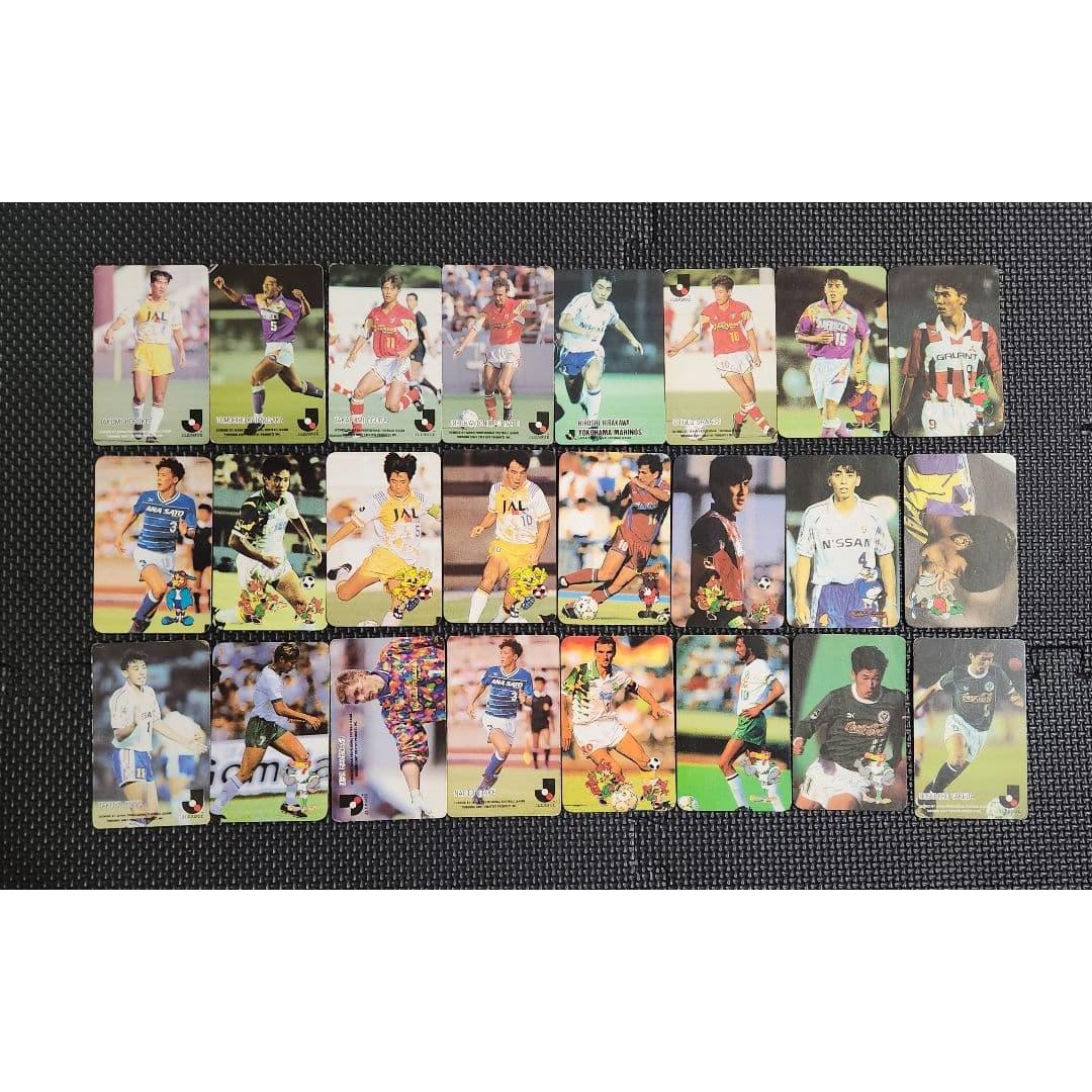 Early J League Cards 108 pieces set Kaz Ramos Takeda Zico